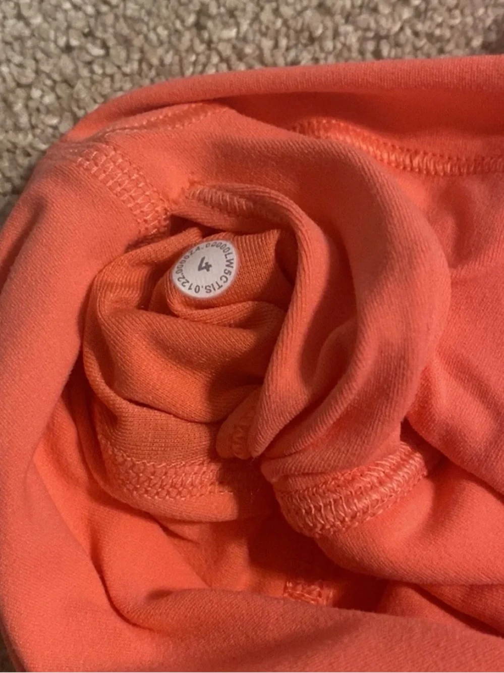 Lululemon High-Waist Coral Leggings